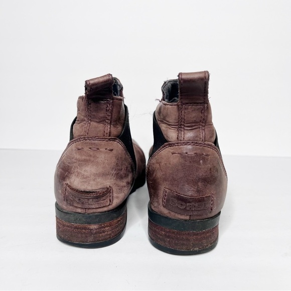 Sorel Emelie Waterproof Chelsea Boots Size 9.5 Women’s Winter Snow Boots Booties - Picture 3 of 6